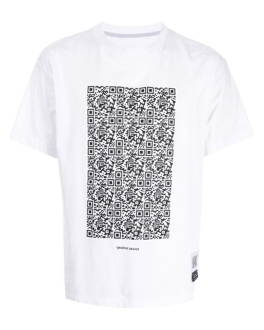 Fumito Ganryu logo-print cotton T-shirt