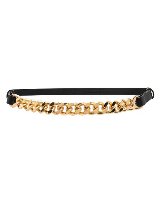 Tom Ford chain-detail leather belt