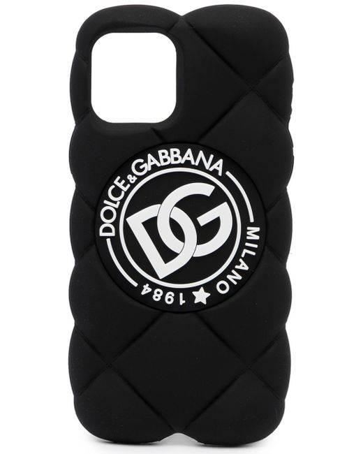 Dolce & Gabbana quilted iPhone 12 Pro case