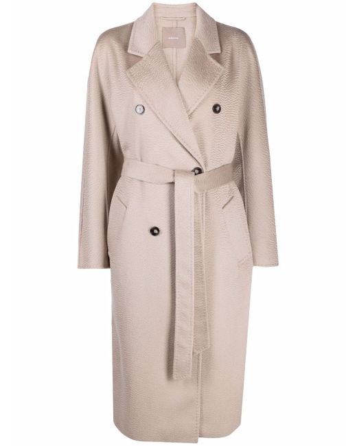 12 Storeez double-breasted cashmere coat