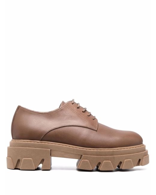 P.A.R.O.S.H. . chunky-sole lace-up shoes