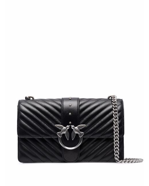 Pinko Love quilted crossbody bag