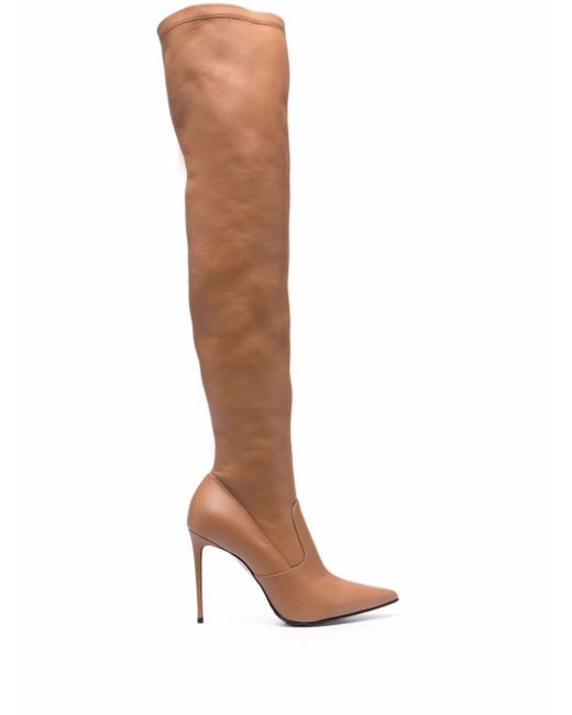 Le Silla 100mm thigh-length boots