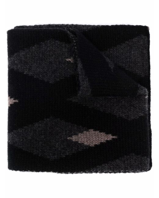 Roberto Collina argyle-knit scarf