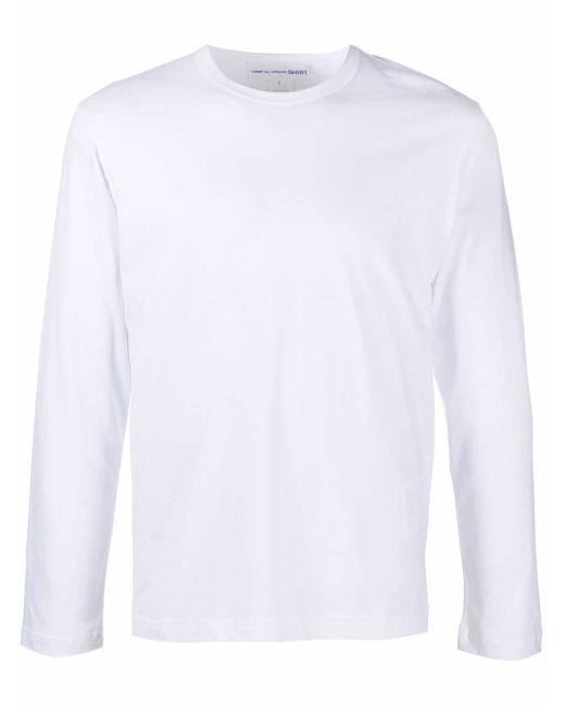 Comme Des Garçons logo-print long-sleeve T-shirt