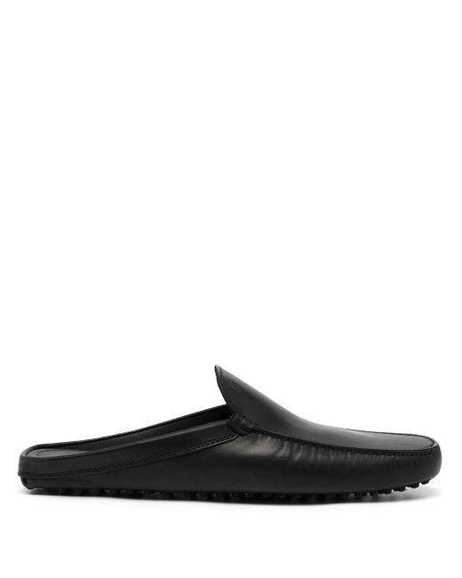 Tod's Sabot leather slippers