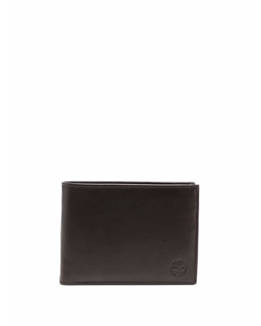 Timberland embossed-logo leather wallet