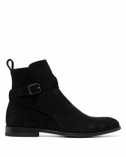 Scarosso Lara buckled ankle boots