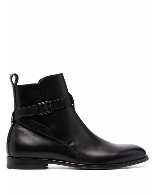 Scarosso Lara buckled ankle boots
