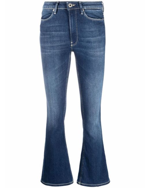 Dondup flared cropped jeans