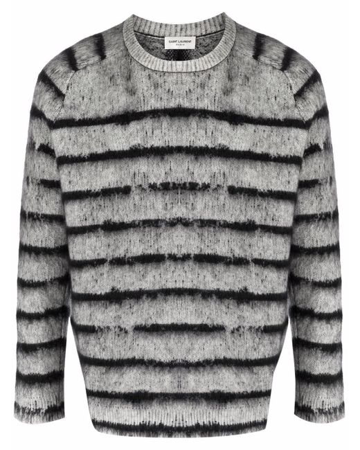 Saint Laurent long-sleeve knitted jumper