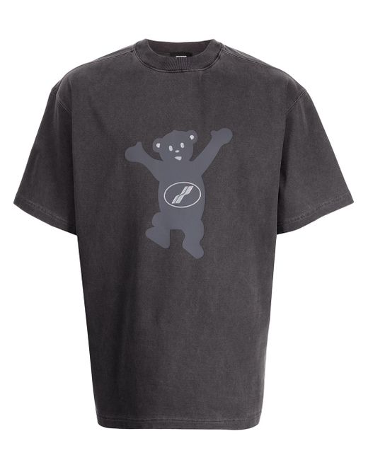 We11done Teddy logo-print short-sleeve T-shirt