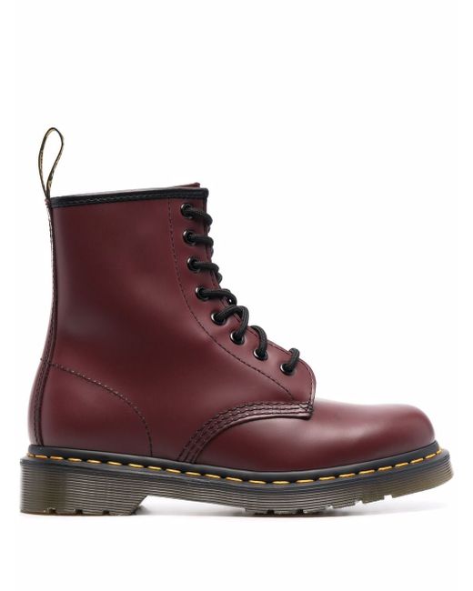 Dr. Martens lace-up leather boots