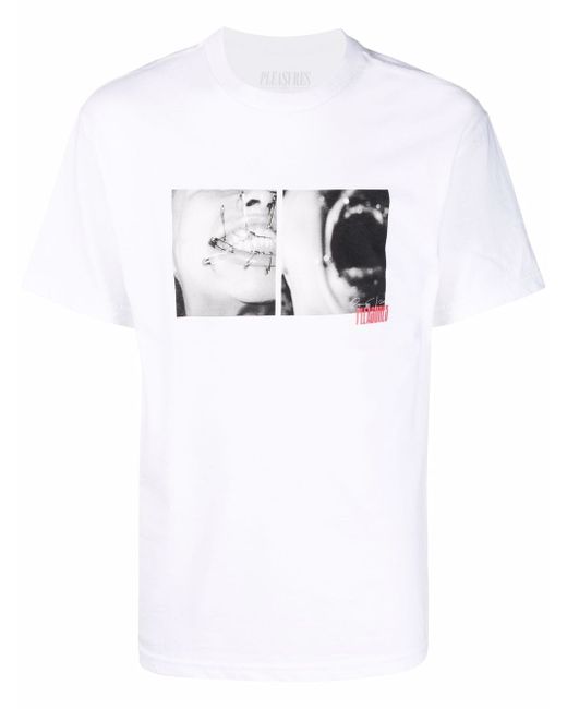 Pleasures photograph-print cotton T-shirt