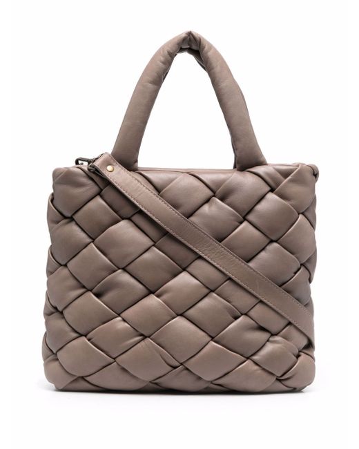 Officine Creative OC Class quilted tote bag