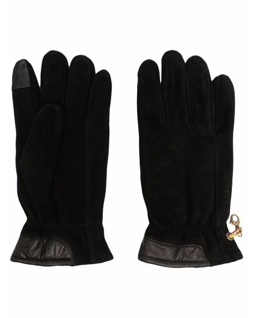Timberland full-finger clip-fastening gloves