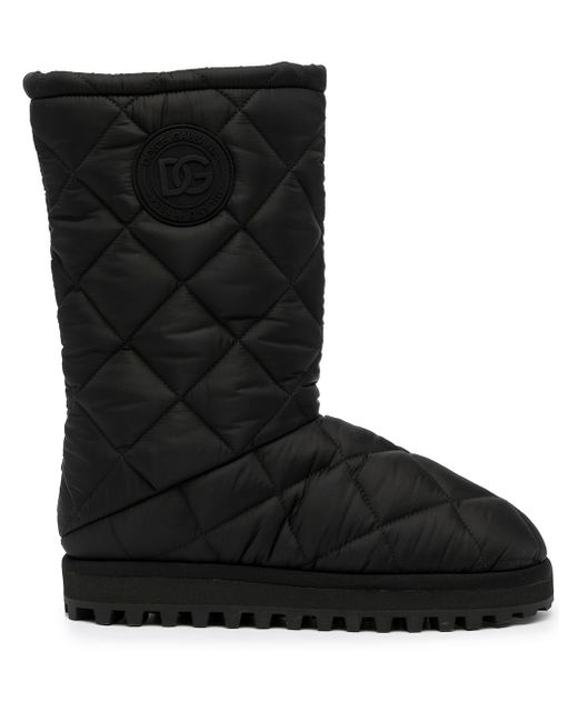 Dolce & Gabbana quilted snow boots