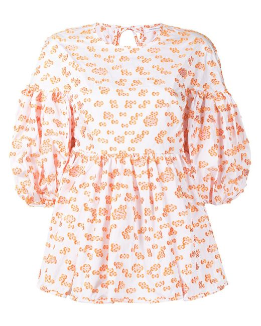 Cecilie Bahnsen Jerry floral-print blouse