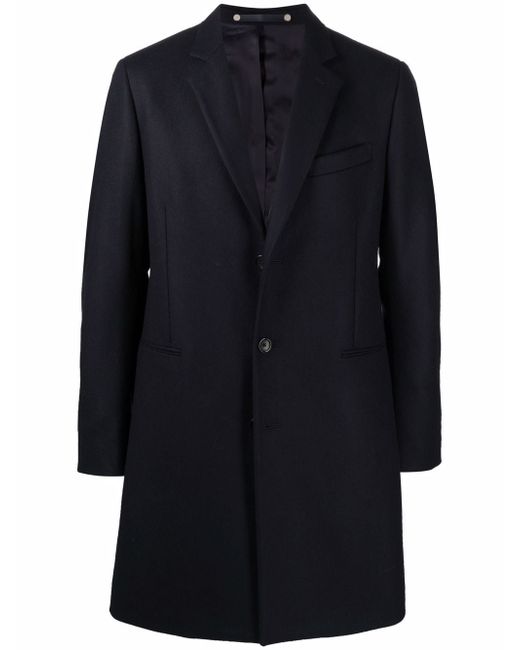 PS Paul Smith notched-lapels single-breasted coat
