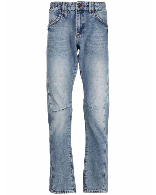 Philipp Plein Milano-cut straight-leg jeans