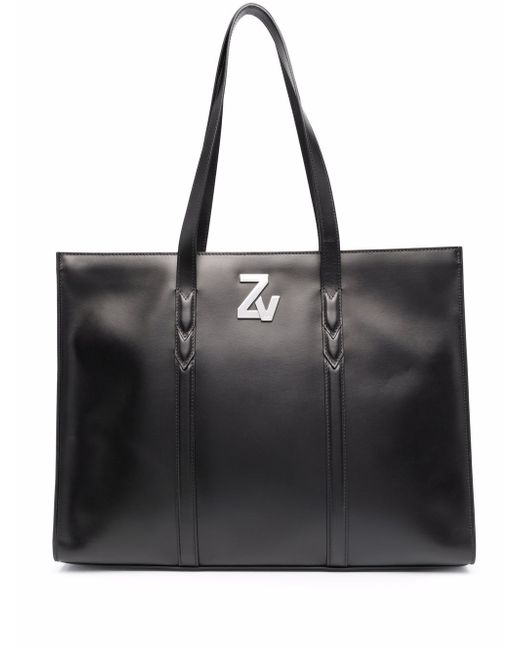 Zadig & Voltaire ZV-initial leather tote bag