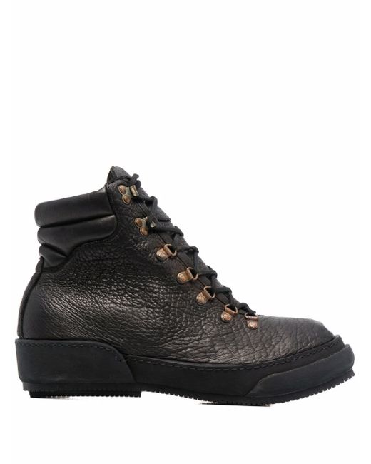 Guidi lace-up leather hiking boots