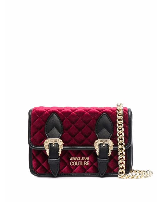 Versace Jeans Couture quilted clutch bag