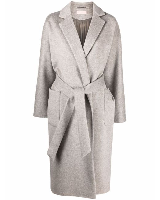 12 Storeez belted wool-cashmere coat