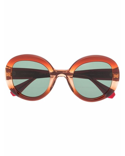 Gigi Studios oversized round-frame sunglasses