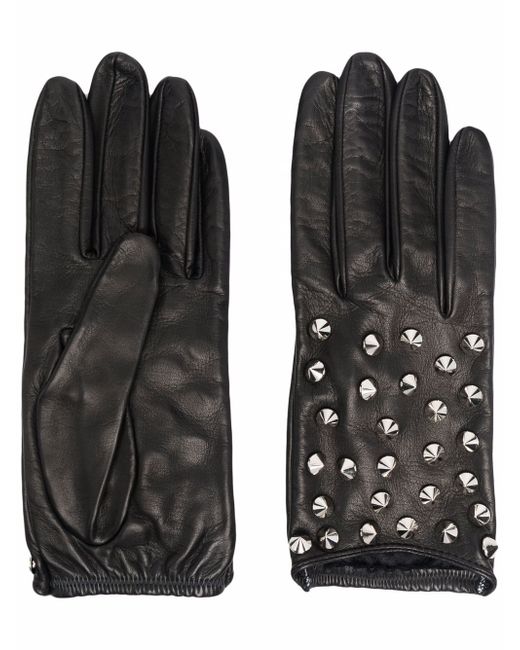 Manokhi studded leather gloves