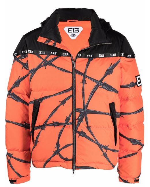 313 Worldwide barbed wire bomber jacket
