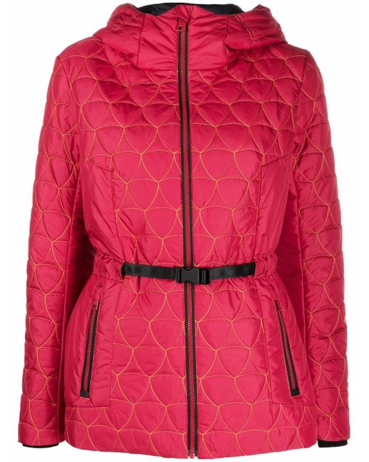 Rossignol hooded quilted jacket