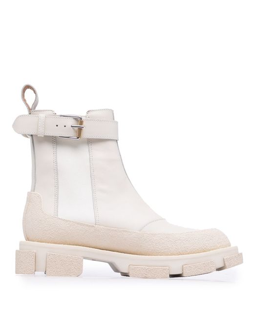 Dion Lee Gao buckled ankle boots