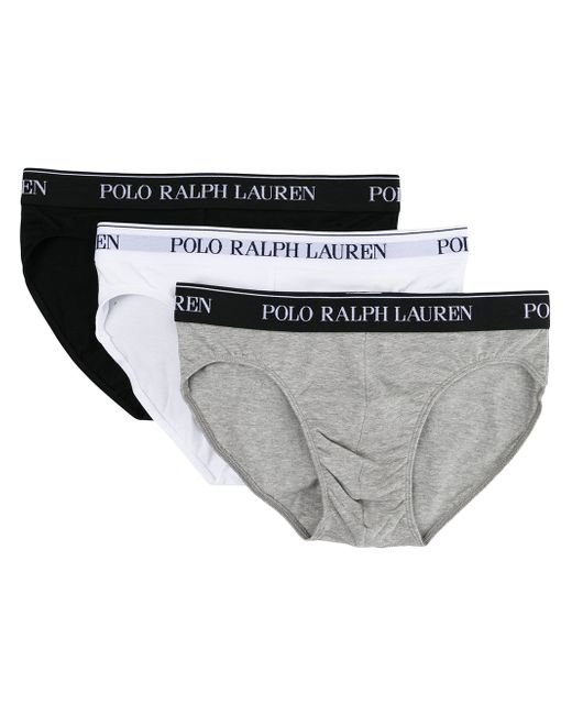 Polo Ralph Lauren three pack logo waistband briefs