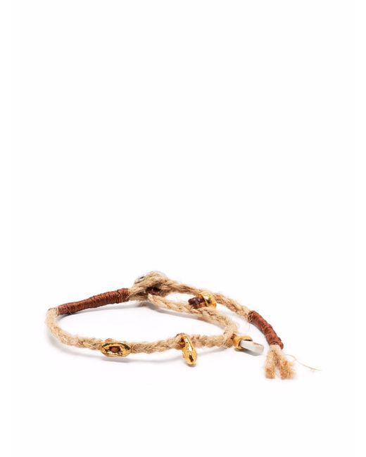 Nick Fouquet x Federico Curradi Tosco embellished rope bracelet