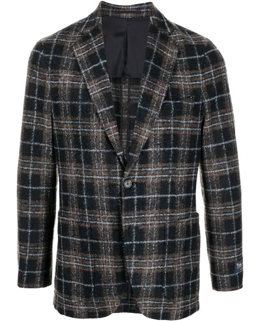 Man On The Boon. Man On The Boon. check-pattern single-breasted blazer