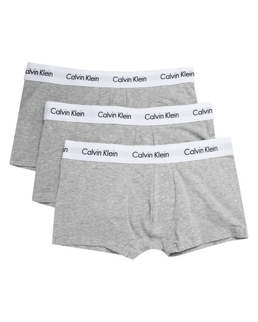 Calvin Klein logo-tape elasticated-waistband boxers