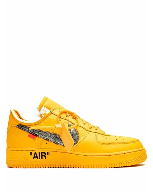 Nike x Off-White Air Force 1 Low University Gold