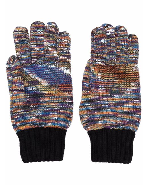 Missoni Multicolour knitted gloves