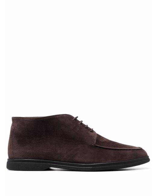 Canali suede desert ankle boots