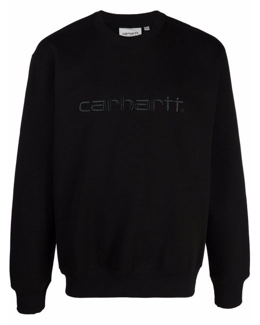 Carhartt Wip logo-print crew neck sweatshirt