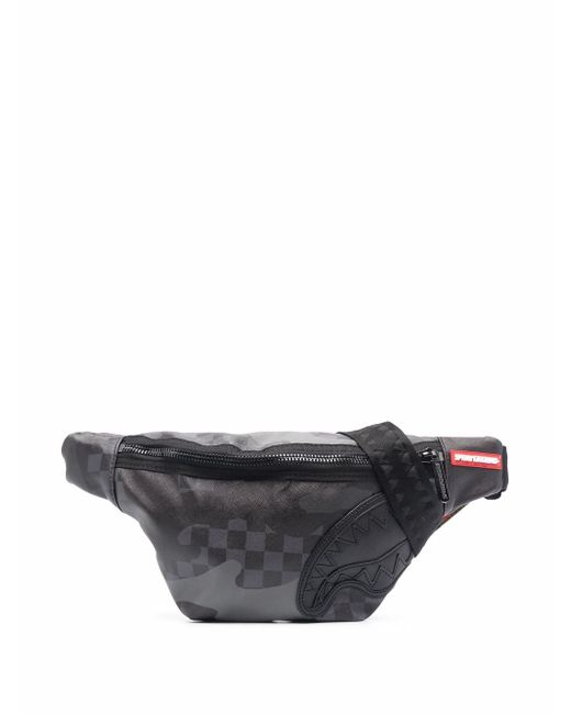 Sprayground signature shark-teeth belt bag