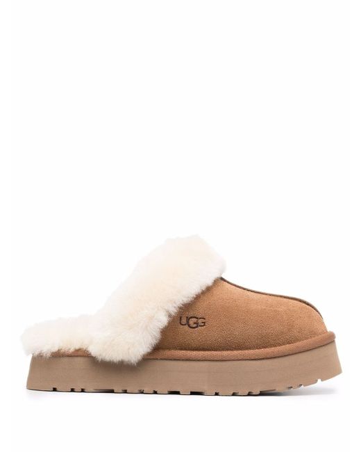 Ugg Disquette suede slippers