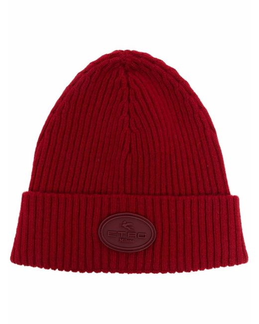 Etro ribbed-knit wool beanie
