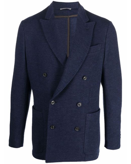 Canali double-breasted trench coat