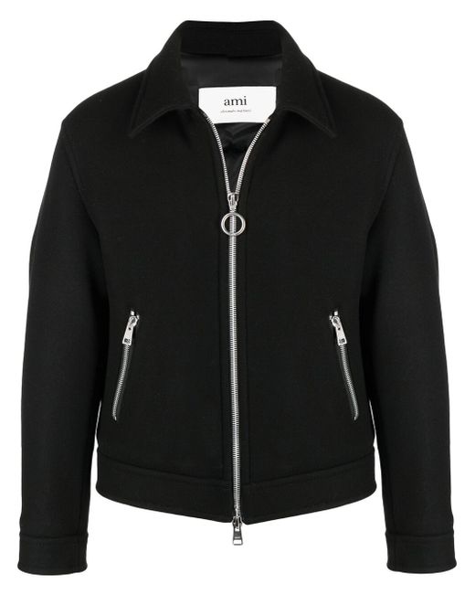 AMI Alexandre Mattiussi zip-fastening shirt jacket