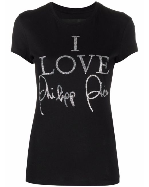 Philipp Plein crystal-embellished short-sleeved T-shirt