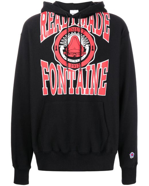 Readymade logo-print pullover hoodie