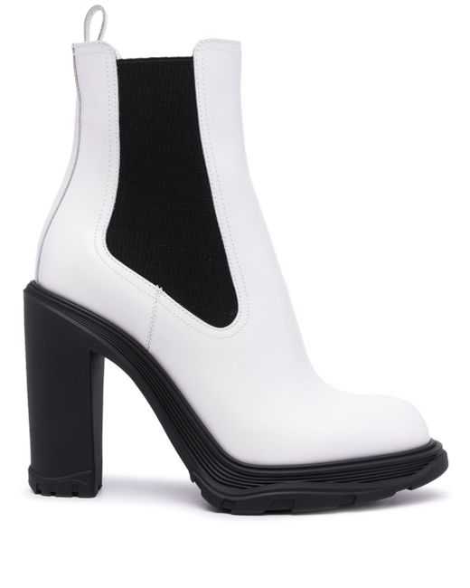 Alexander McQueen high-heeled boots