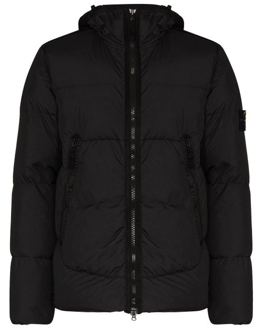 Stone Island Compass quilted puffer jacket